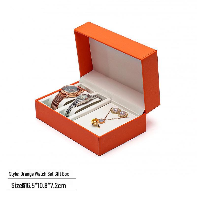 PU Watch Box: Flip-Top Display & Storage for a High-End Feel