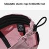 Wasserdichte Baseballkappe im japanischen Stil mit Kordelzug Dünne Snapback-Kappen Schnell trocknend Verstellbare Schirmmütze Unisex