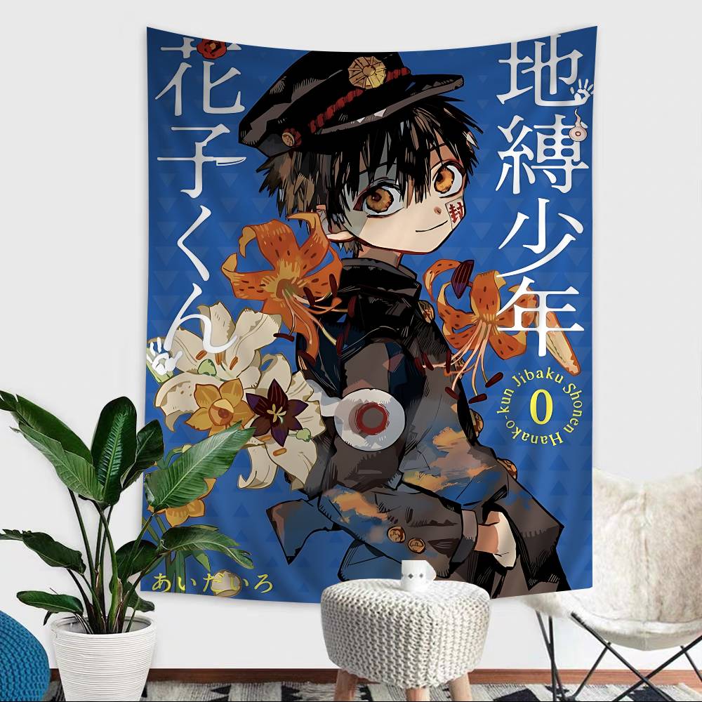 Anime Toiletbound Hanakokun Anime Tapestry Indian Buddha Wall Decoration Witchcraft Bohemian Hippie Wall Hanging Sheets