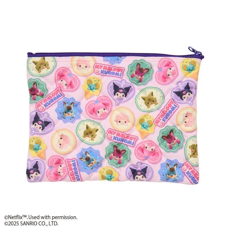 Sanrio My Melody & KUROMI Pliculeț Matlasat Japonia NOU