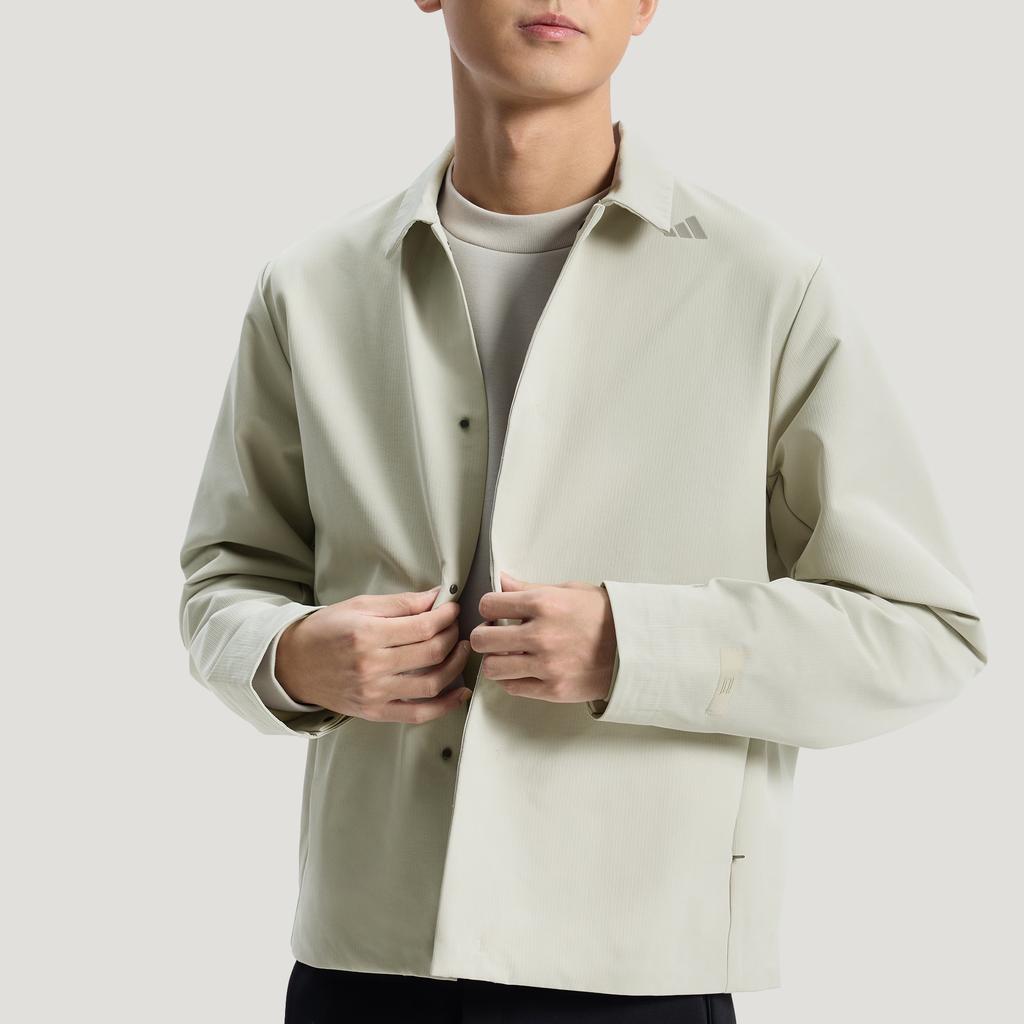 Adidas Solotex Textured Material Wuzong Series Water Resistant Breathable Warm Sports Jacket Men Jacket KG0841