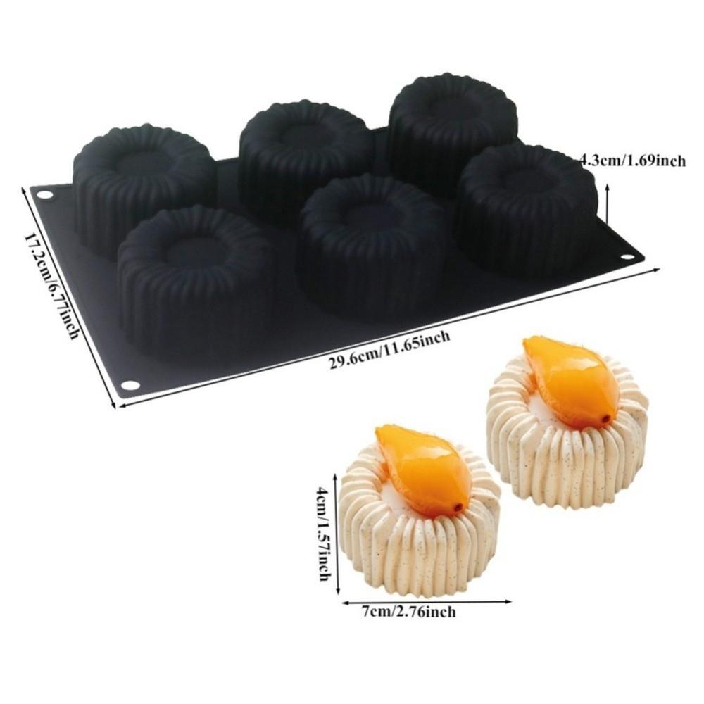 Silicone Mousse Cake Molds 6 or 15 Cells French Dessert Mold New Chocolate Mold Party Gadgets