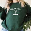 Mystic Falls Virginia Sweatshirt Salvatore Pullover Tv Show Vampire Diares Jumper Retro Salvatore Brothers Crewneck Sweatshirts