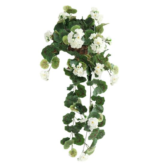 Artificial Flower Hanging Design Stylish Faux Silk Flower Delicate Vivid Fake Rose