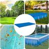 Rectangle Solar Swimming Pool Cover 400x211cm Outdoor Pool Anti-UV Dustproof Cloth Summer Waterproof Hot Tub Blanket Dust Cover