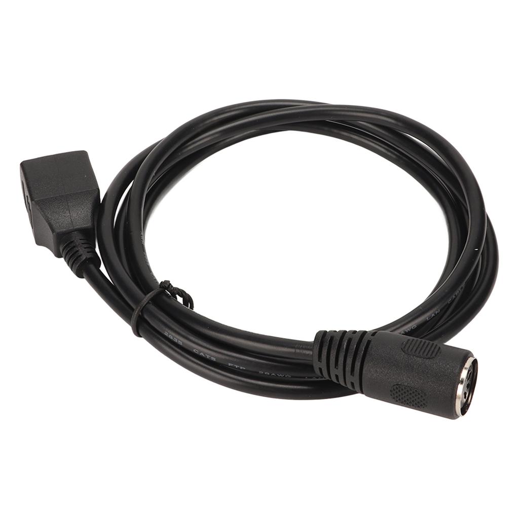 DIN 5 Pin Female to RJ45 Female Cable 4.9ft 8P8C Sound Connection Cable MIDI to RJ45 Adapter Cable for Sound Devices