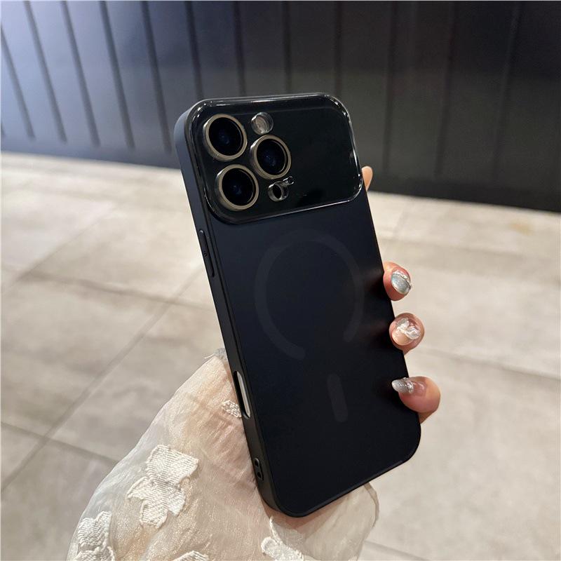 iPhone 17-Compatible Full Coverage Lens Film for Apple 16: Large Window, Magnetic, Matte