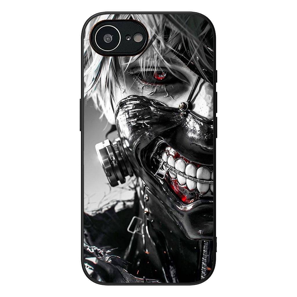Cover for Apple iPhone 16 15 14 11 Pro Max 7 8 Plus + SE2 SE3 SE 2022 2020 Casing Phone Case Tokyo Cartoon Ken Kaneki Ghoul