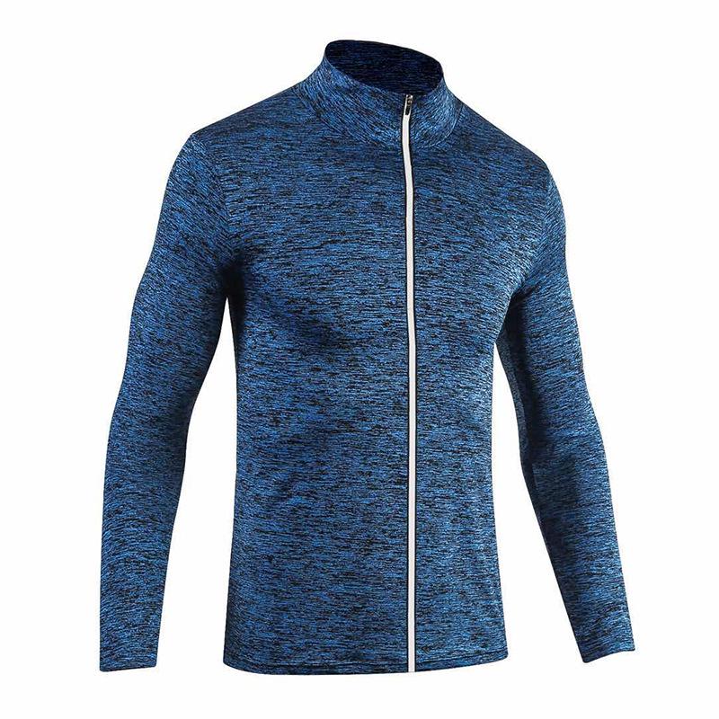 Men's Autumn Sportswear: Quick-Dry, Breathable Stand-Up Collar for Basketball & Running