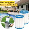 Confezione da 6 Cartucce Filtro Piscina Tipo II Compatibili con 58385E 58094 Sostituzione Filtro Pompa Piscina per Piscina Gonfiabile