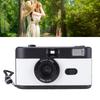 35mm Film Camera 28mm F/8 Reusable Retro Film Camera with Flash 27 Color Films for Students Adults Birthday Gifts