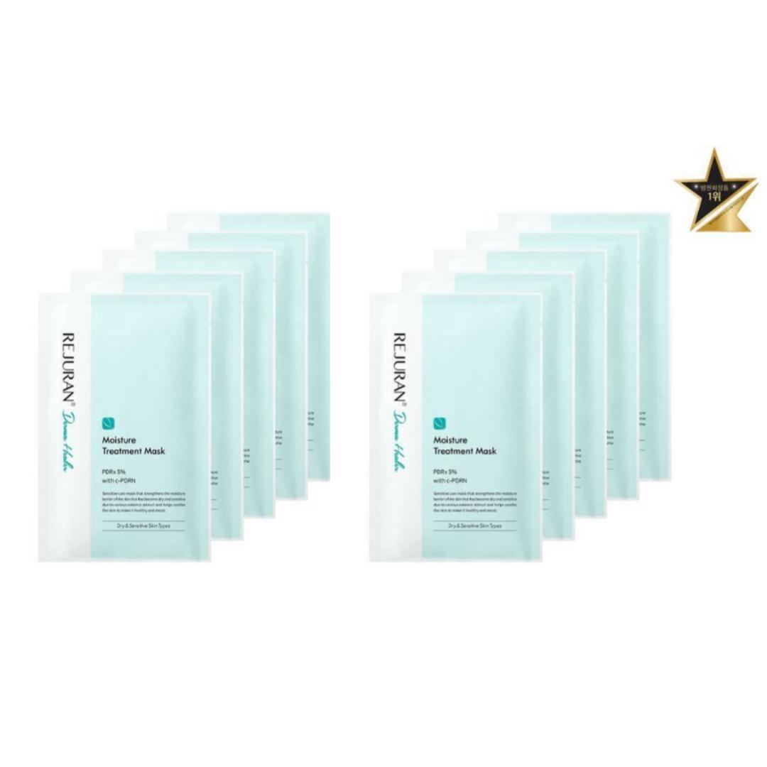 REJURAN Derma Healer Увлажняющая маска-салфетка – PDRN Увлажняющая маска-салфетка Sheet Mask x10