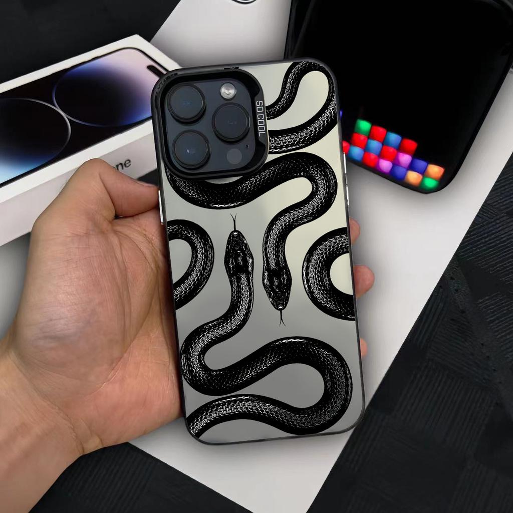 Custodia Colorata IMD per iPhone 11 13 16 Pro Max iPhone 14 15 Pro Max 12 13 Pro Max Samsung S24 A55 S23 A05 S25 A54 A06 S22 A15 A52S A34 A14