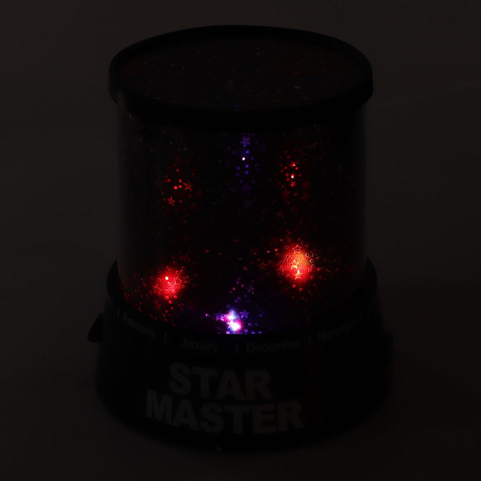 

Plastic Sky Star Night Light LED Projection Decoration Lamp for Bedroom Christmas Gift