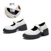 Foam Bottom First Layer Sheepskin Mary Jane Shoes Spring New Light Luxury High-end Single Shoes Light Mouth Versatile Women's Shoes