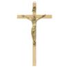 Wooden Hanging Cross, Light 18 X 10 Cm