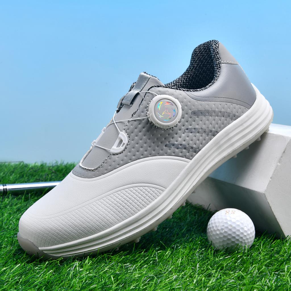 Professionelle, rutschfeste, wasserdichte Golfschuhe mit Noppen und Schnalle, Unisex-Schuhe, leichte Golf-Sneaker