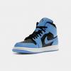 Jordan 1 Mid University Blue Black