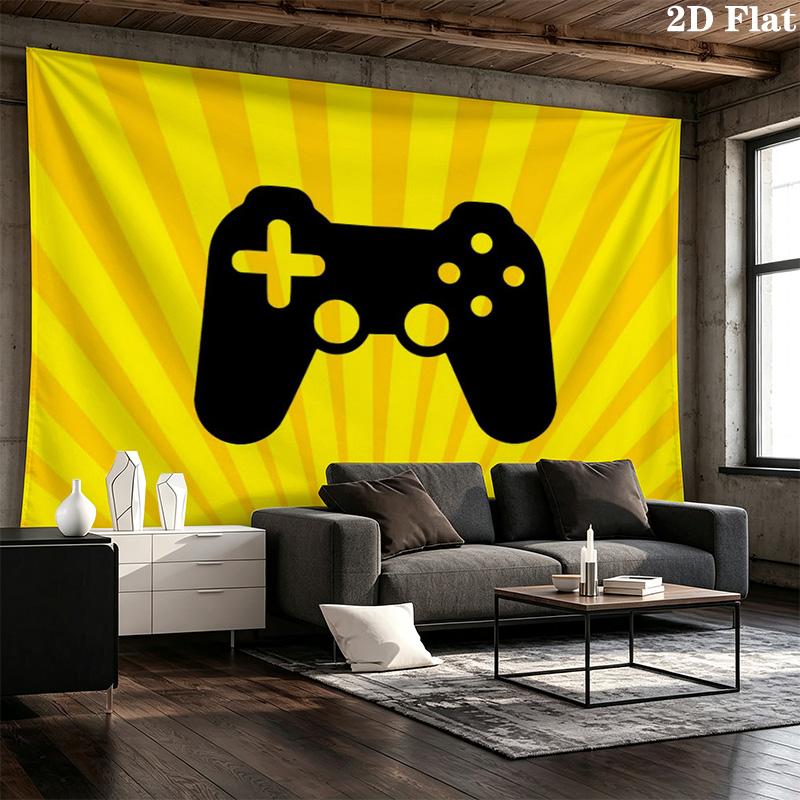 Game Controller Pattern Home Decor Tapestry, Wall Hanging, Decorative RV Wall Cloth.MGT0918318