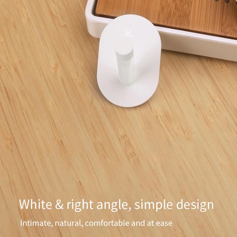 3pcs Xiaomi Youpin HL Little Self Adhesive Multi-function Hooks Strong Kitchen Bathroom Closet Wall Hooks 3kg Max Load Hanger Hook Up