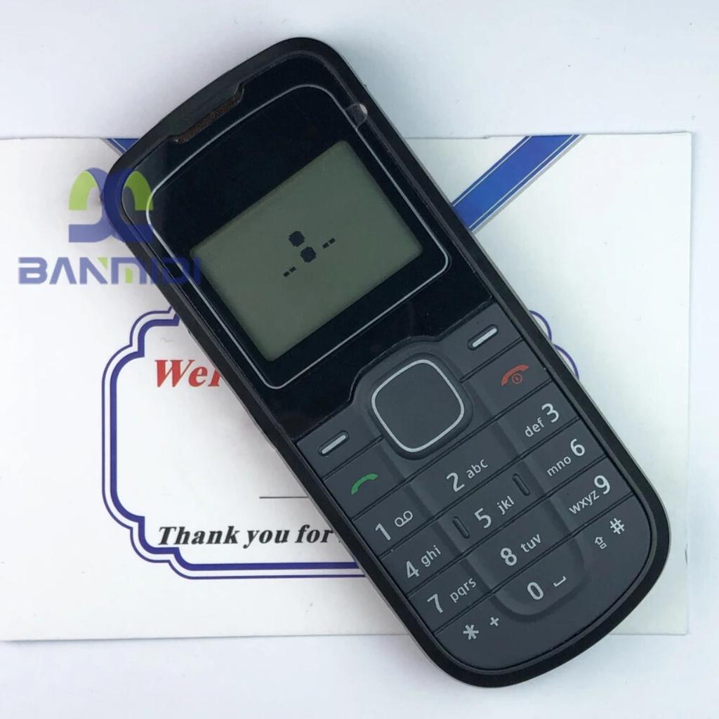 Refurbished Nokia 1202 Original Unlocked 2G GSM 900/1800 Flashlight Keyboard Mobile Phone