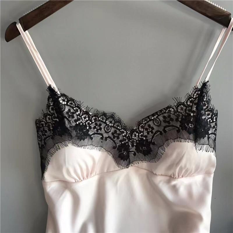 Pijama Damă la Modă cu Dantelă cu Decolteu în V Lenjerie Sexy Pijamale Set de Pantaloni Scurți de Dormit Articole de Dormit Nou