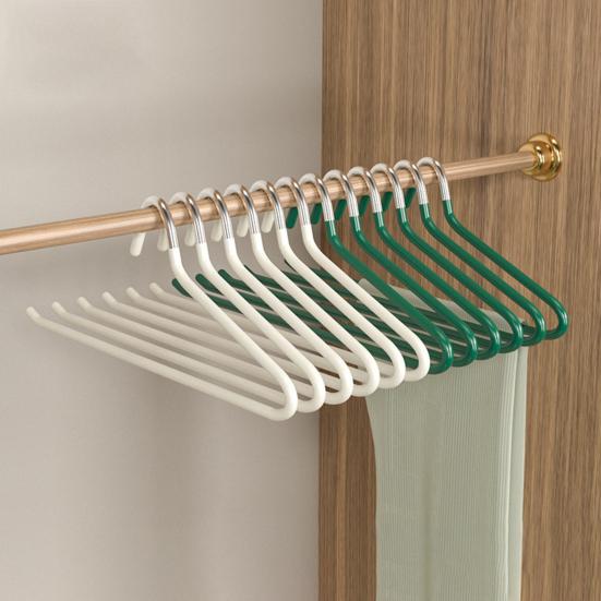 5Pcs Organization Space-saving Durable Z-shaped 35/37cm Household Clothes Racks Clothes Hangers