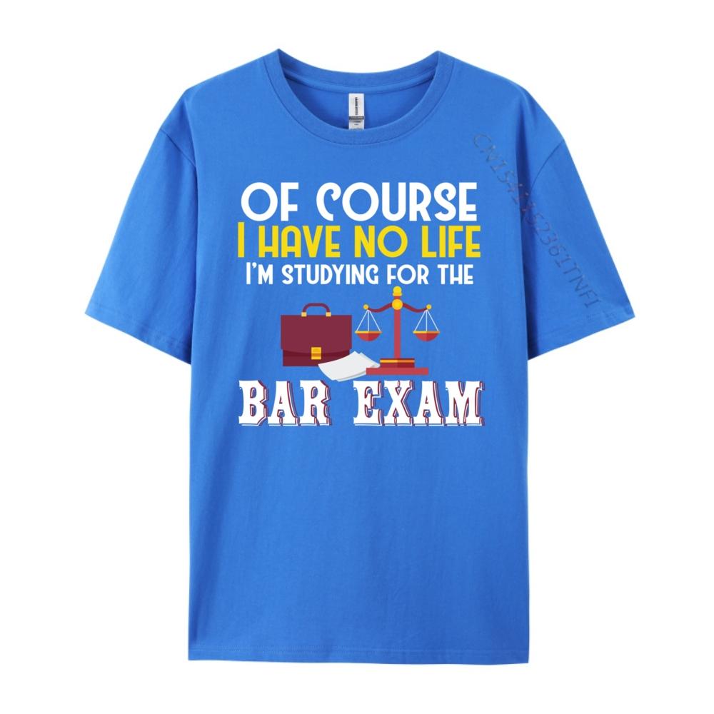 Law School Bar Exam Lawyer Student Luxury Clothing Female Fashionable and Trendy Tshirts Men Original Tees