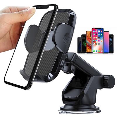 Car Dashboard Phone Mount with Suction Cup 360 Rotating GPS Support Telescopic ~