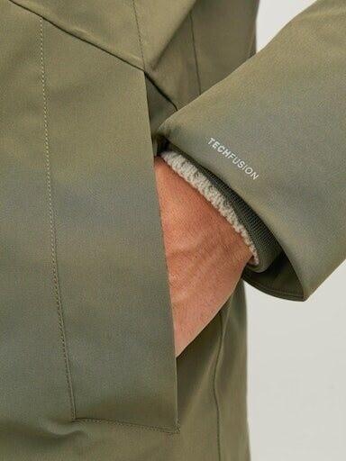 Зимняя куртка Jack & Jones Jprblakeen Parka Sn (12238561) виноградный лист