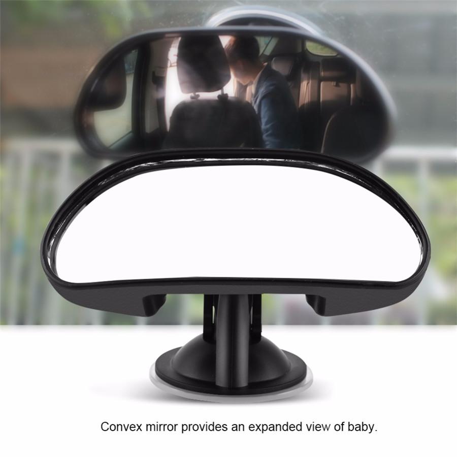 1Pc Adjustable Car Baby Child Back Seat Rear View Safety Mirror With Suction Cup