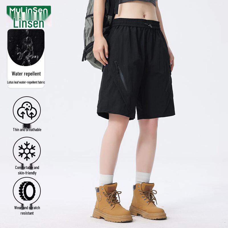 MULINSEN Women's Summer Lightweight Cargo Shorts
