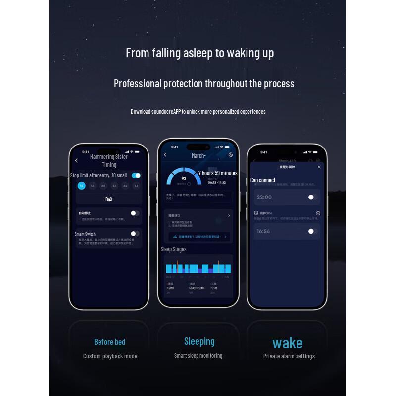 Soundcore Sleep A20 Wireless Noise-Cancelling Sleep Earbuds