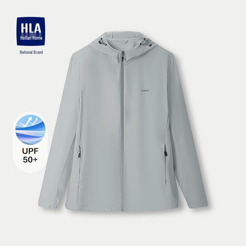 

HLA Men s Lightweight UV Protection Hooded Jacket 190(56)