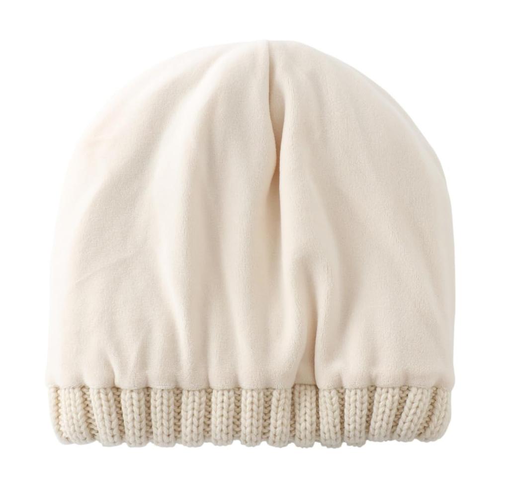 Connectyle Winter Knit Stretchy Knit Warm and Perfect for Snowboarding and Beige Men's Beanie, Cap, Warm, Unisex, Hiking,