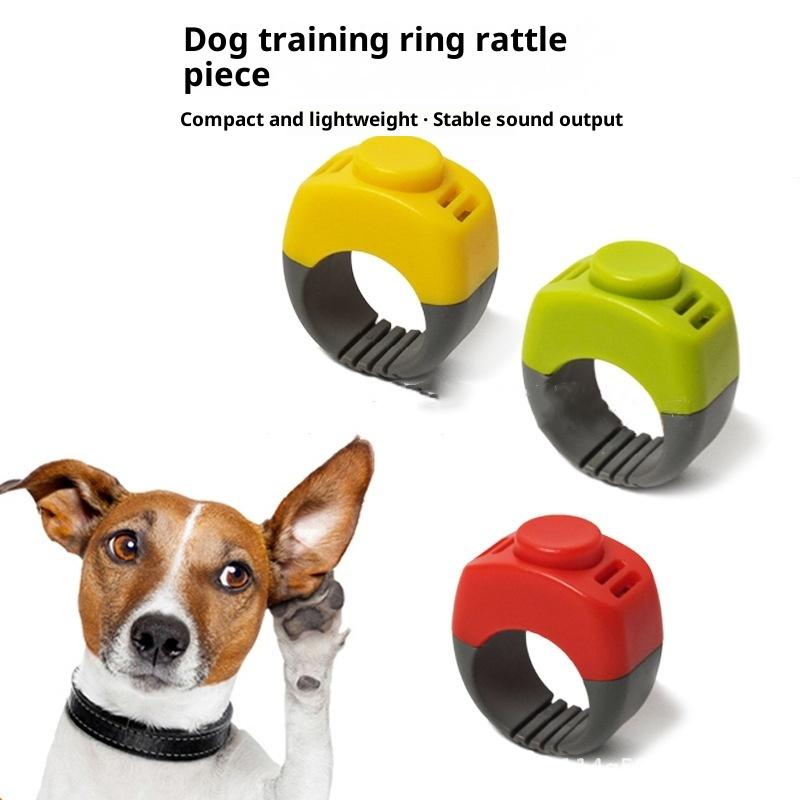 Nuovo Clicker ad Anello Mini Clicker per Dita per Animali Attrezzatura per l'Addestramento Sonaglio per l'Obbedienza Allenatore Clicker Addestramento Sonaglio Articoli per Animali