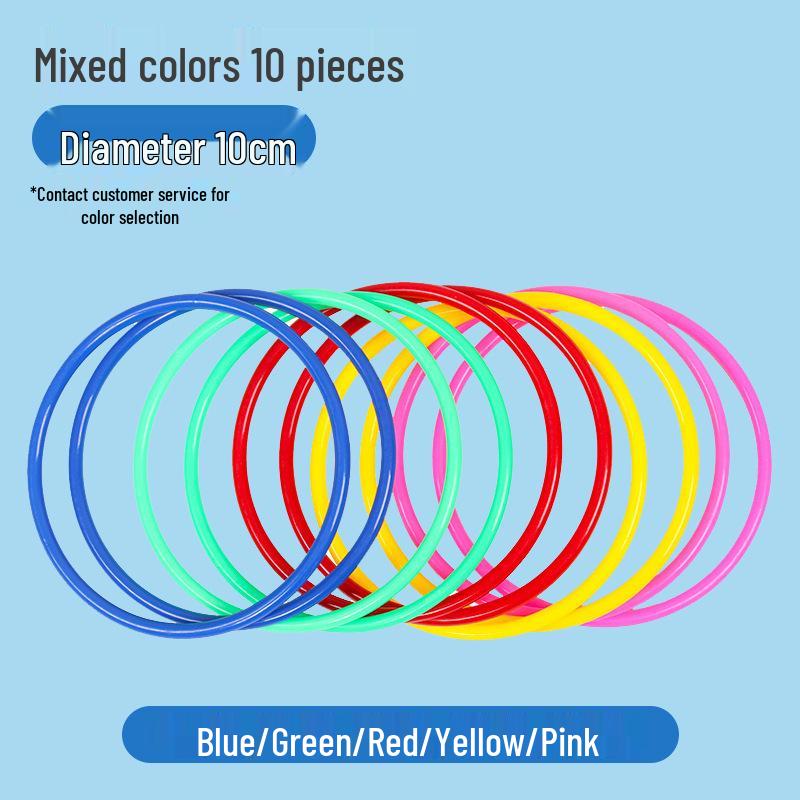 Детская игра «Кольцеброс» – Пластиковые круглые кольца для метания