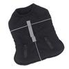 Dog Coat Water Resistant Dog Fleece Jacket Warm Dog Cold Weather Vest with Reflective Strips for