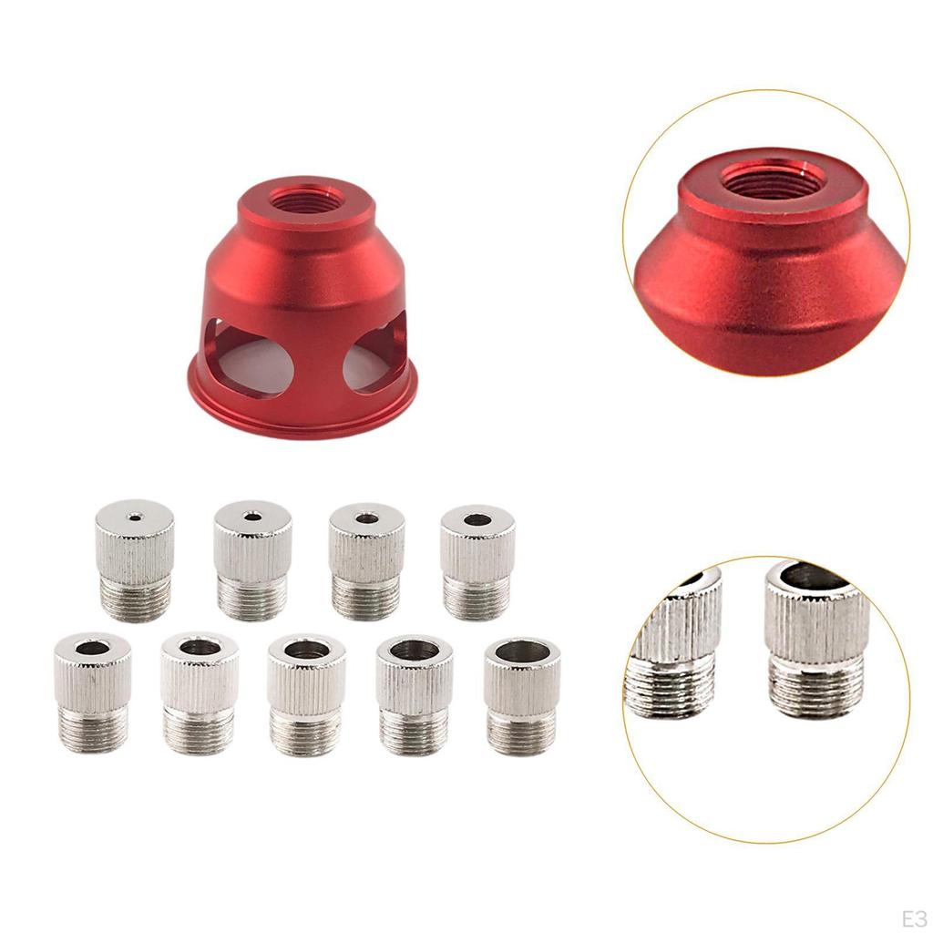 Bohrlehre Selbstzentrierendes Bohrführungs-Set Vertikaler Locher Taschenvorrichtung Edelstahl mit