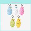 Bunini Rabbit Plush Keychain Stuffed Toy With Pp Cotton Filling For Bag Decoration