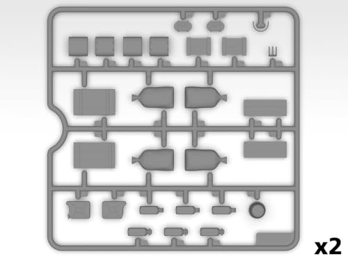 ICM 1/35 WWII German Field Kitchen with Chef Plastic Model Kit 35618 (Military Vehicle)