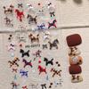 Cute Cartoon Colorful Stylish Horse Nail Art Sticker Self Adhesive Manicure Decal Nail Sticker Manicure Decoration For Girls