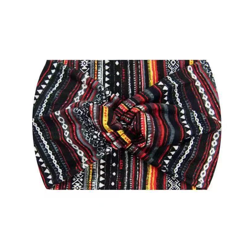 European & American Bohemian Print Sports Headband Hair Accessory