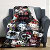 1 szt. Koc Hello Kitty Happy Halloween Lekki flanelowy koc na sofę łóżko podróż camping salon biuro kanapę fotel