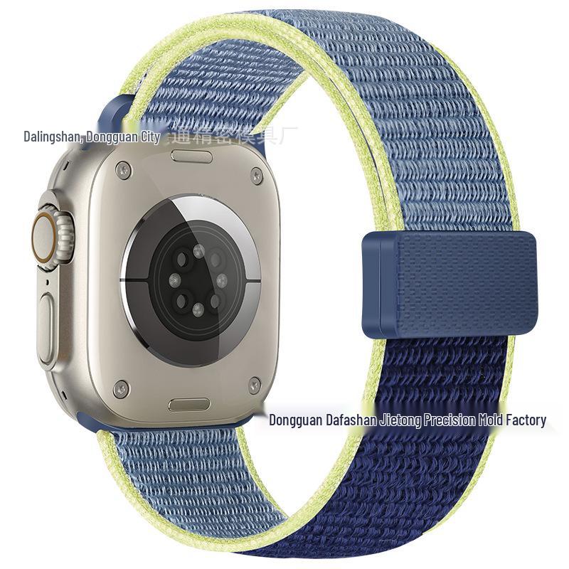 Compatible Apple iWatch Magnetic Buckle Nylon Band for Series 10/9