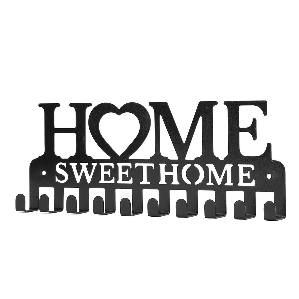 Key Holder Hooks Organizer Wall Mounted Key Hanger Rack Wall Decorative Metal Key Organizer for Livi