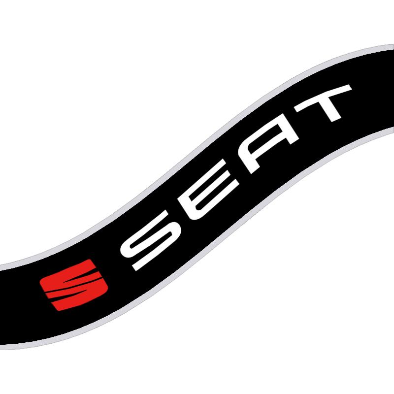 Car Front Windshield Stickers Front and Rear Decorative Emblem For SEAT Leon Cupra MK1 MK2 MK3 Ibiza 6L 6J 6P 6F 1P 5F