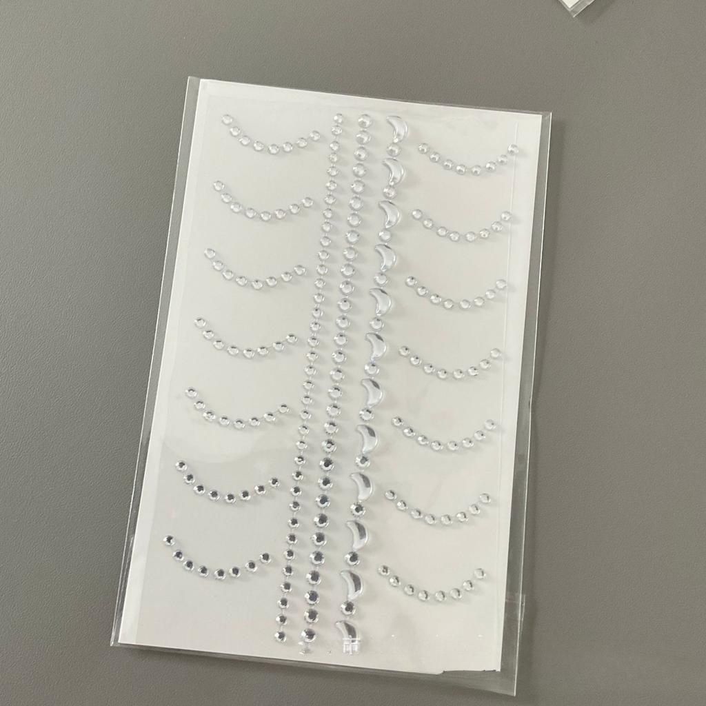 3D Stereo Strass Scrapbook Journal Aufkleber Glänzendes Herz DIY Dekor Aufkleber für Mädchen Koreanische Mode Aufkleber Studentenbedarf