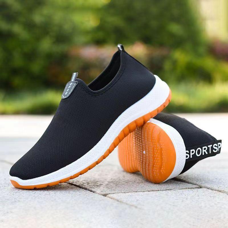 Rindssehnenstoffschuhe Herren Rutschfeste und Verschleißfeste Freizeitschuhe Atmungsaktive Multifunktionale Sportschuhe