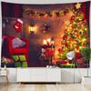 Cămin de Crăciun Cadou Sosete Tapiserie Agățat pe perete Pomul de Crăciun Vrăjitorie Psihedelic Anul Nou Cameră Acasă